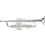 Bach Stradivarius Trumpet, 37 Bell, Silver Plated