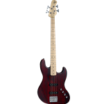 Michael Kelly Element Electric Bass, Open Pore Red