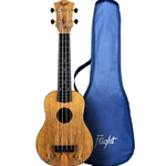 Flight Travel Soprano Ukulele, Mango