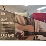 Cort Earth 60 Solid Top Acoustic Guitar Package