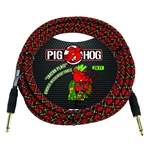 Pig Hog 20' Tartan Plaid Instrument Cable