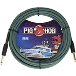 Pig Hog 20' Cable, Tahitian Blue