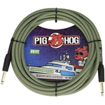 Pig Hog 20' Cable, Jamaican Green