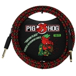 Pig Hog 10' Cable, Tartan Plaid