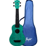 Flight Soprano Travel Ukulele, Emerald
