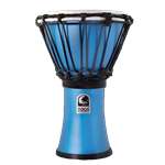 Toca Freestyle 7" Djembe, Matte Ocean Blue