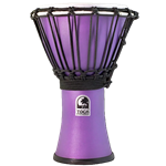 Toca Freestyle 7" Djembe, Matte Purple Rain
