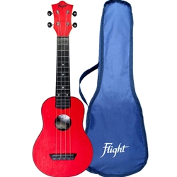 Flight Travel Ukulele, Red