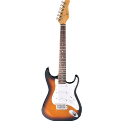 Jay Turser 3/4 Electric Guitar, Tobacco Sunburst