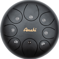 Amahi 10" Steel Tongue Drum