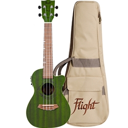 Flight DUC380 Acoustic/Electric Concert Ukulele, Jade