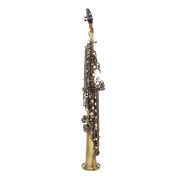John Packer Straight Soprano Sax, Vintage Finish