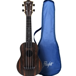 Flight  TUS55 Travel Soprano Ukulele, Amara