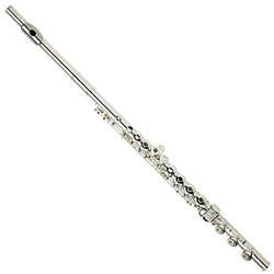 Gemeinhardt 3OB Silver Plated Open Hole Flute, B foot