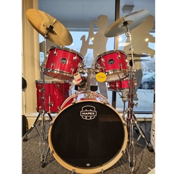 Mapex Venus 5 Piece Drum Set, Crimson Red Sparkle