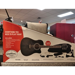 Washburn Acoustic Electrice Guitar Package